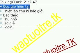 Phần Mềm Báo Thức Bằng Giọng Nói